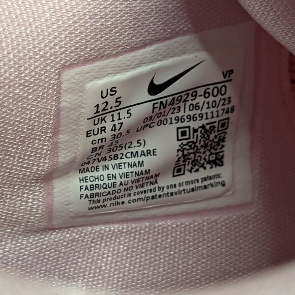 Nike KD 16 NRG Aunt Pearl Men\'s 12.5 Pink Foam White Basketball Shoes FN4929-600